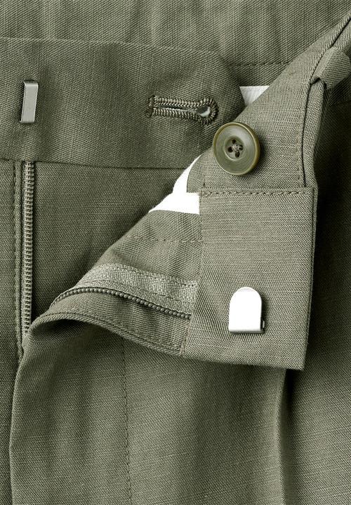 MANGO - Trousers Delave - Green