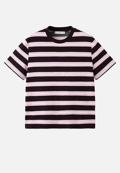 MANGO - T-shirtdolly - brown