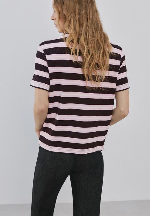 MANGO - T-shirtdolly - brown