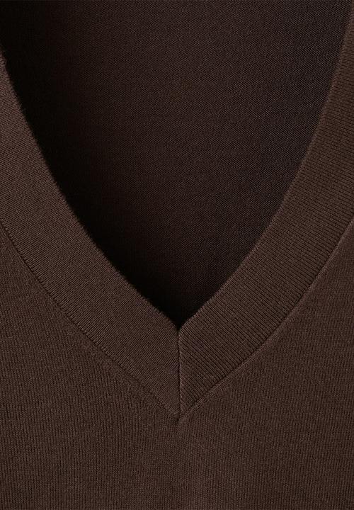 MANGO - Sweater luccav - dark brown