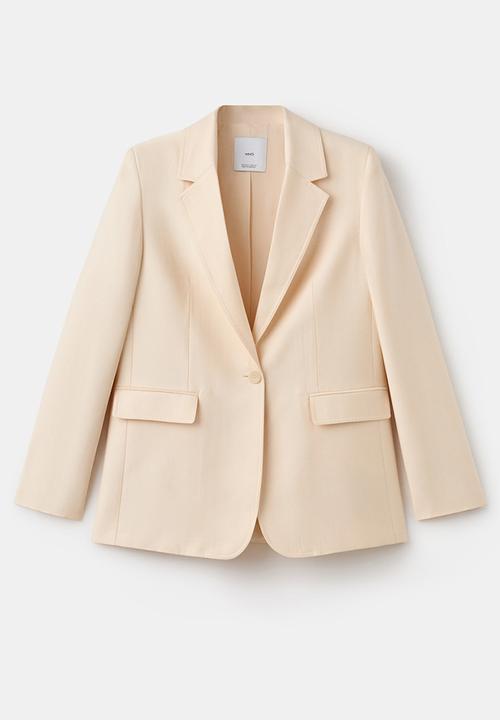 MANGO - Blazer veronica - light beige