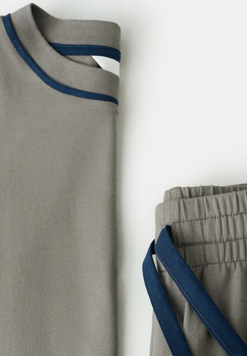 MANGO - Pijama Pack Sleep - Coffee Brown