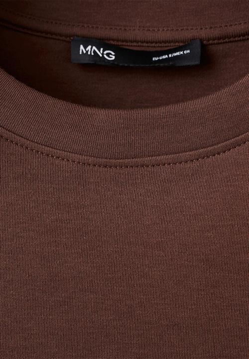 MANGO - T-shirtsevilla - russet