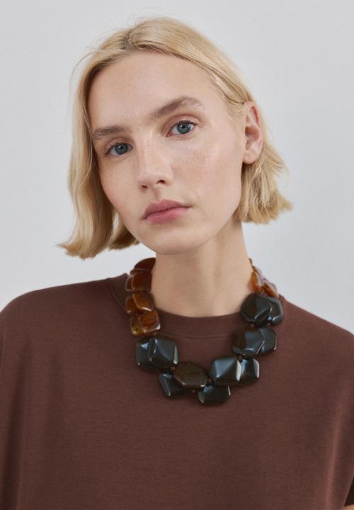 MANGO - T-shirtsevilla - russet