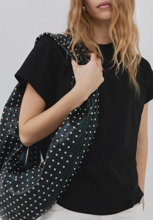 MANGO - T-shirtsevilla - black
