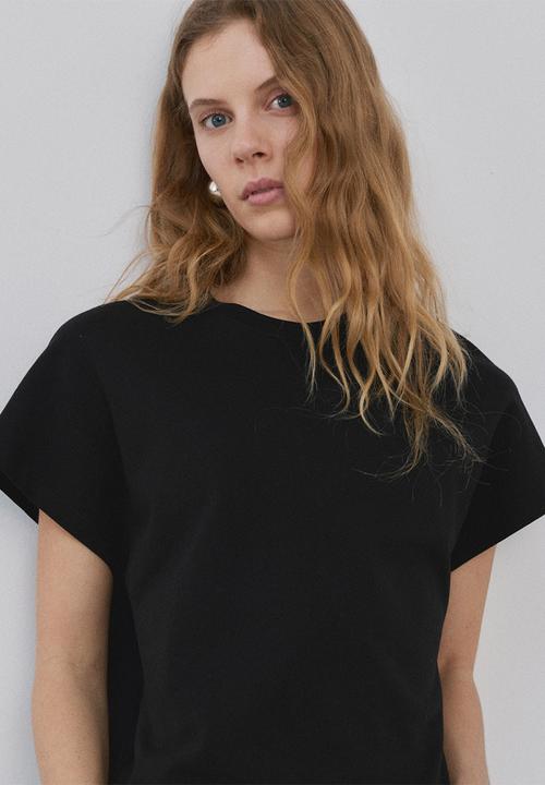 MANGO - T-shirtsevilla - black