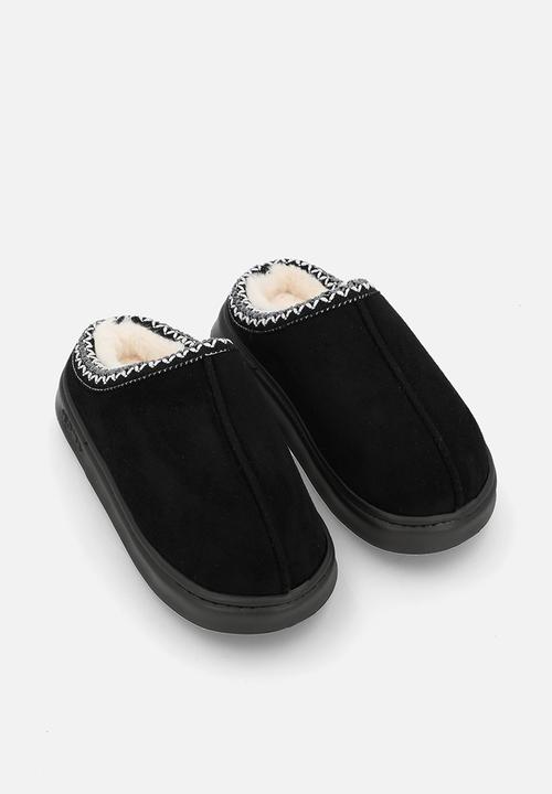 Pop Candy - Platform slippers - black