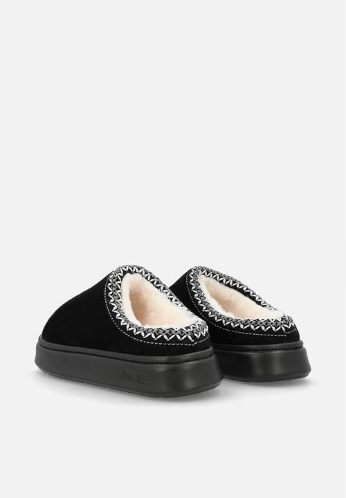 Pop Candy - Platform slippers - black
