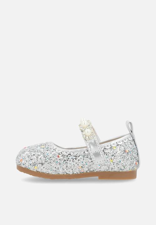 Pop Candy - Glitter pumps - dark silver