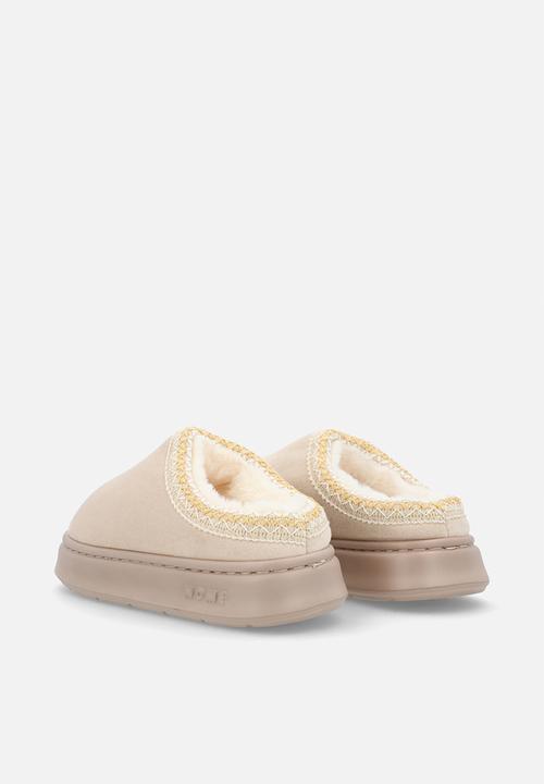 Pop Candy - Platform slippers - beige
