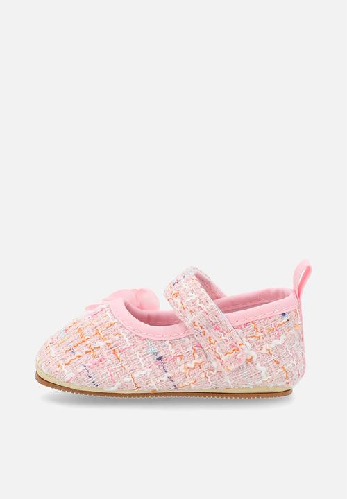 Pop Candy - Tweed pumps - pink check