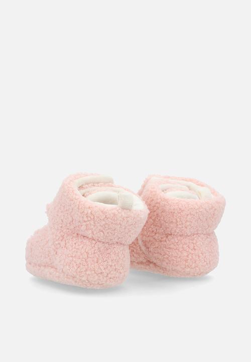 Pop Candy - Fleece slipper boots - pink