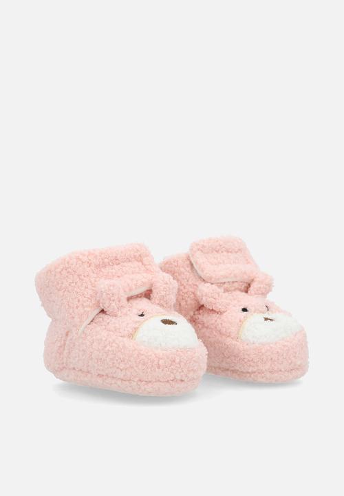 Pop Candy - Fleece slipper boots - pink