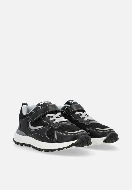 Pop Candy - Sneakers with adjustable fasteners - black/grey