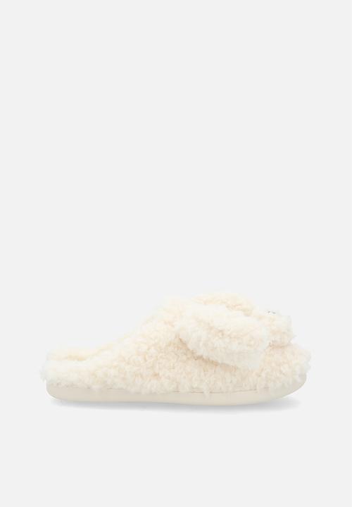 Pop Candy - Floppy ear slippers - cream