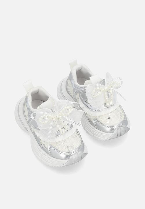 Pop Candy - Chunky sneakers - silver