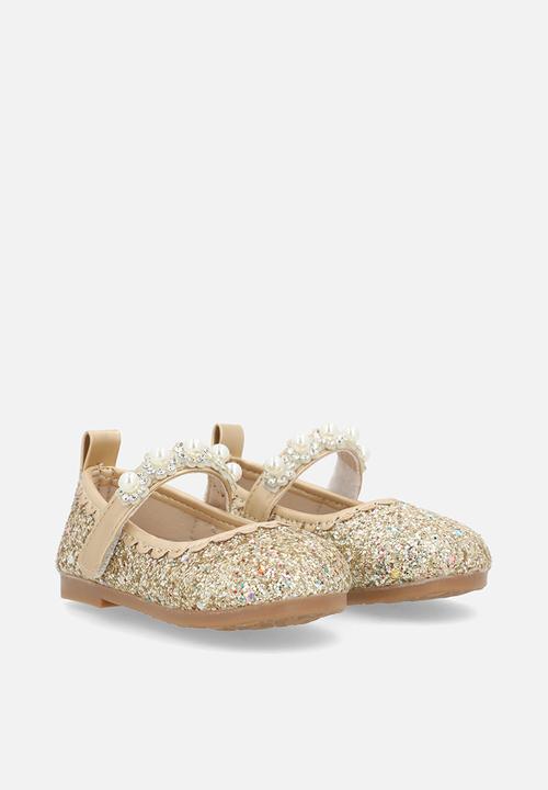 Pop Candy - Glitter pumps - gold
