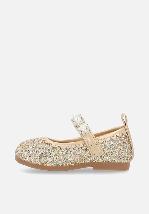 Pop Candy - Glitter pumps - gold