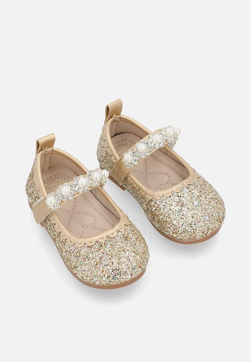 Pop Candy - Glitter pumps - gold