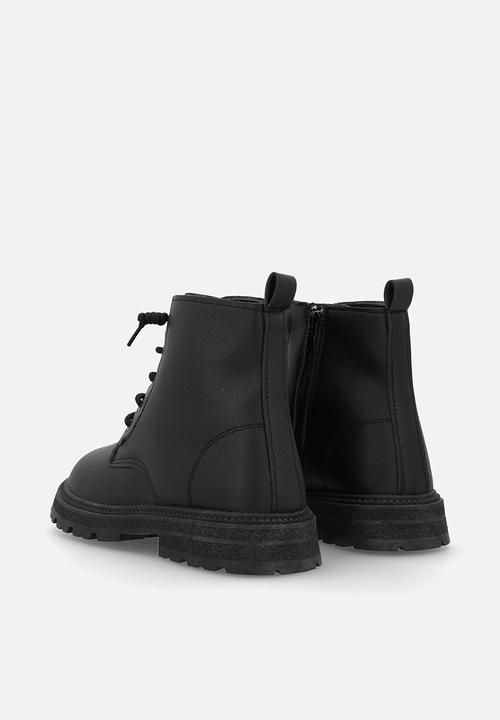 Pop Candy - Lace-up boots - black