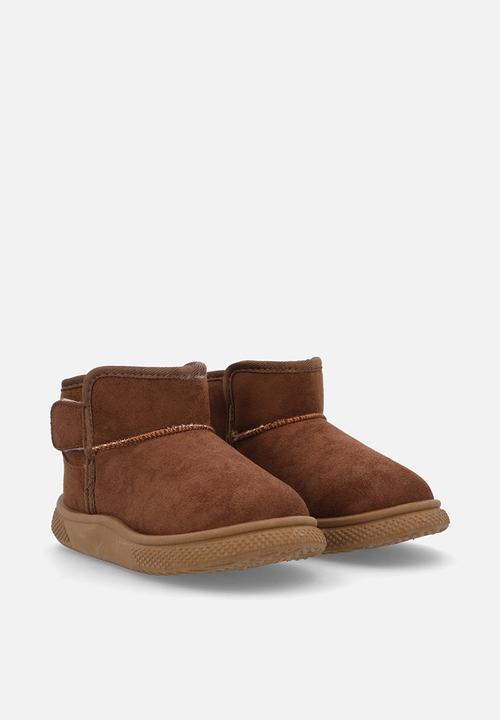 Pop Candy - Shearling lined slippers - brown