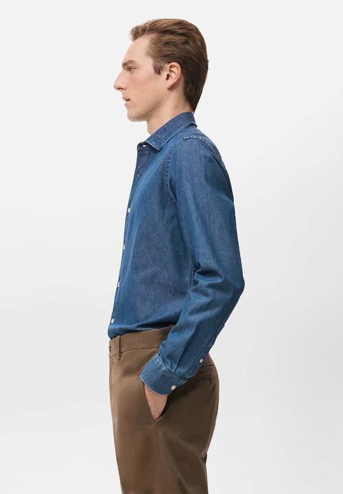 MANGO - Shirt Denim - Denim