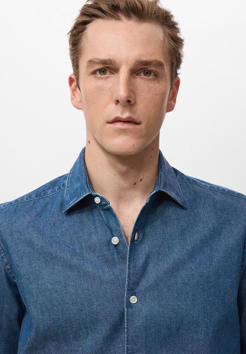 MANGO - Shirt Denim - Denim