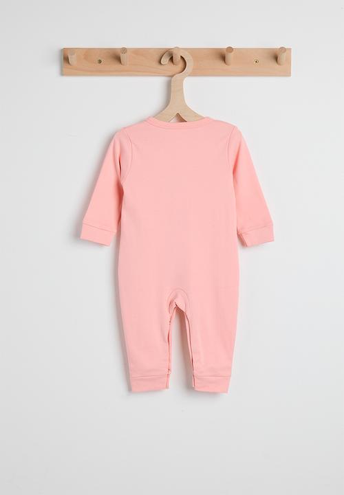 Pop Candy - Henley-style romper - pink