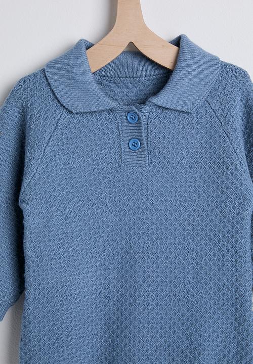 Pop Candy - Polo knit body vest - blue