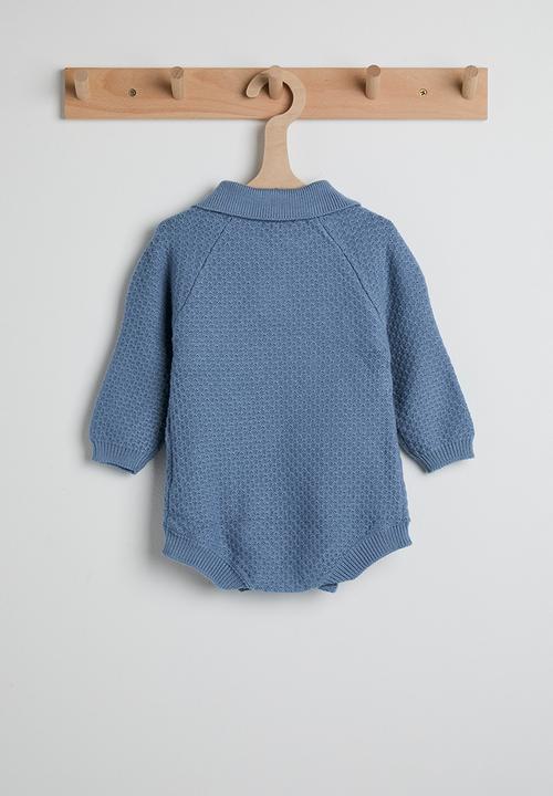 Pop Candy - Polo knit body vest - blue
