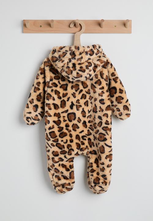 Pop Candy - Leopard print onesie - multi