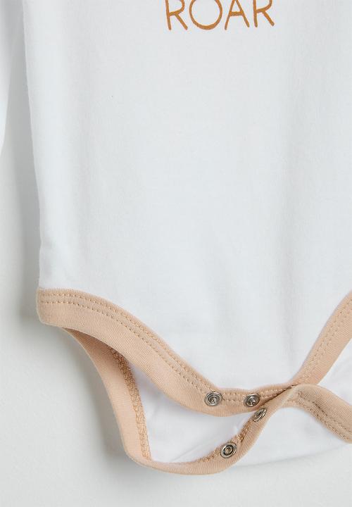 Pop Candy - Long sleeved bodysuit - white/lion