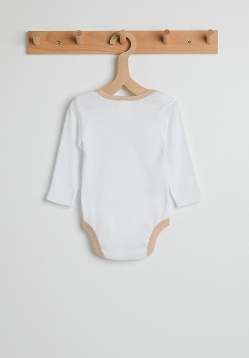Pop Candy - Long sleeved bodysuit - white/lion