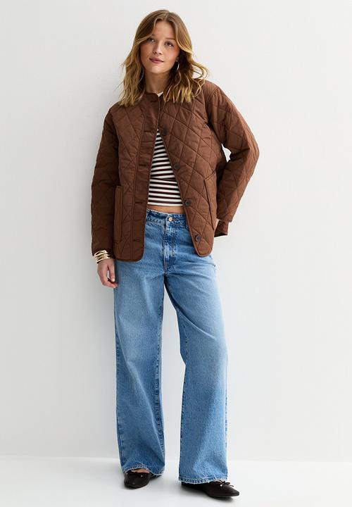 New Look - Quilted jacket - mid brown