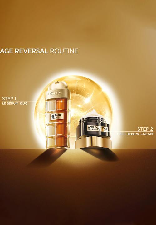 L'Oreal Paris - Age Perfect Le Duo Brightening & Anti-Aging Serum - 50ml