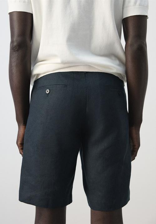 MANGO - Bermuda Shorts Carp - Navy