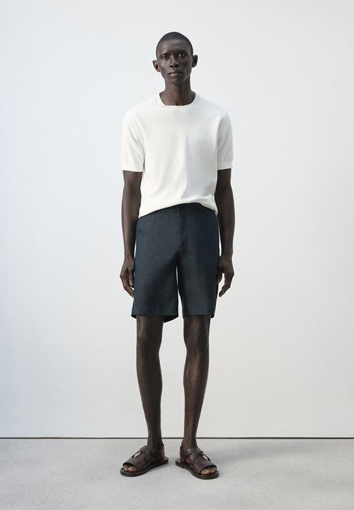 MANGO - Bermuda Shorts Carp - Navy