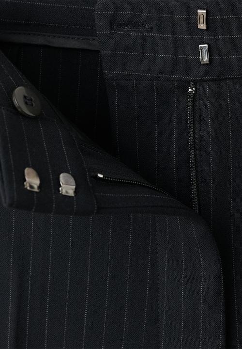 MANGO - Trousersbergen - navy