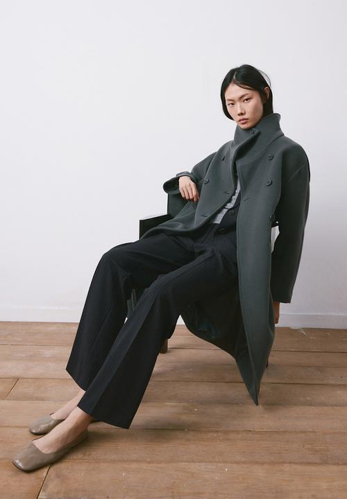 MANGO - Trousersbergen - navy