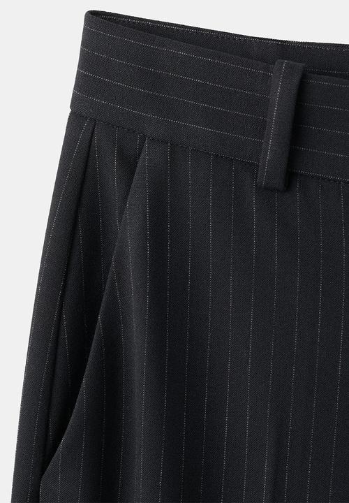 MANGO - Trousersbergen - navy