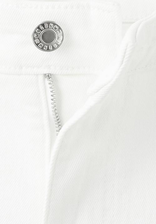 MANGO - Plus jeans sienna - white