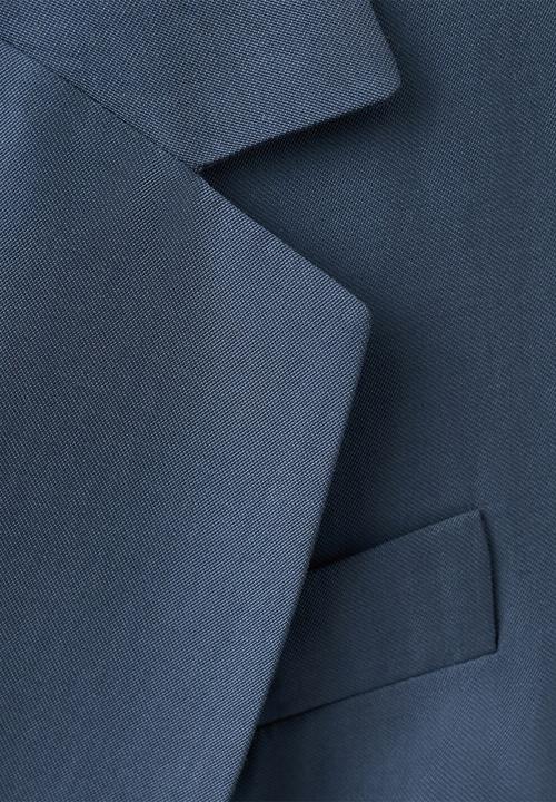 MANGO - Blazer tempo - medium blue