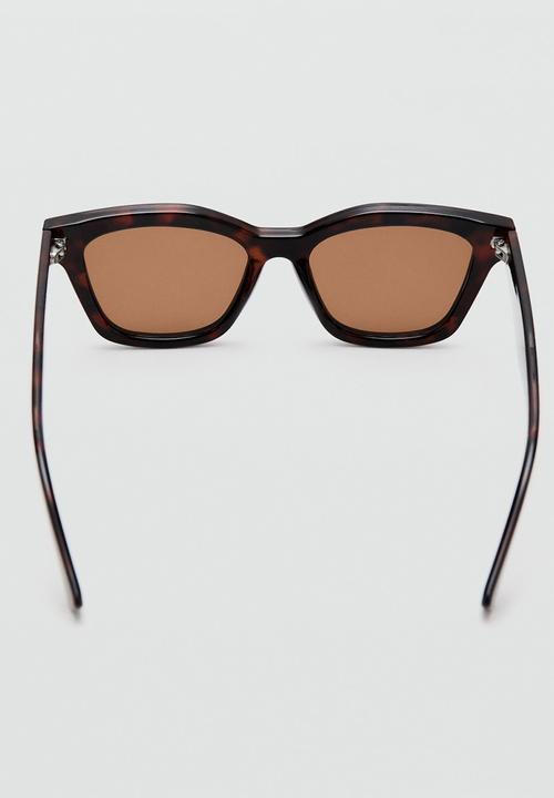 MANGO - Emily sunglasses - dark brown