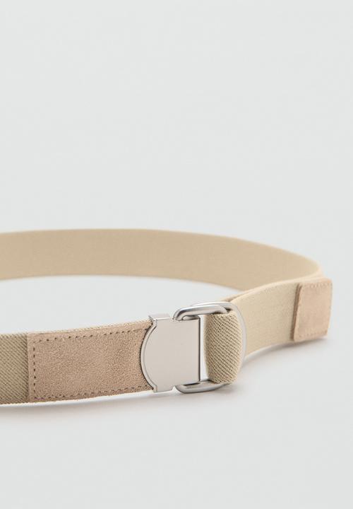 MANGO - Belt Spring - Beige