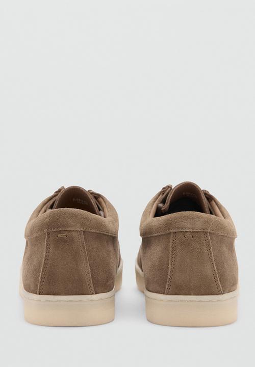 MANGO - Easy wa lace nautical shoe - light/pastel brown