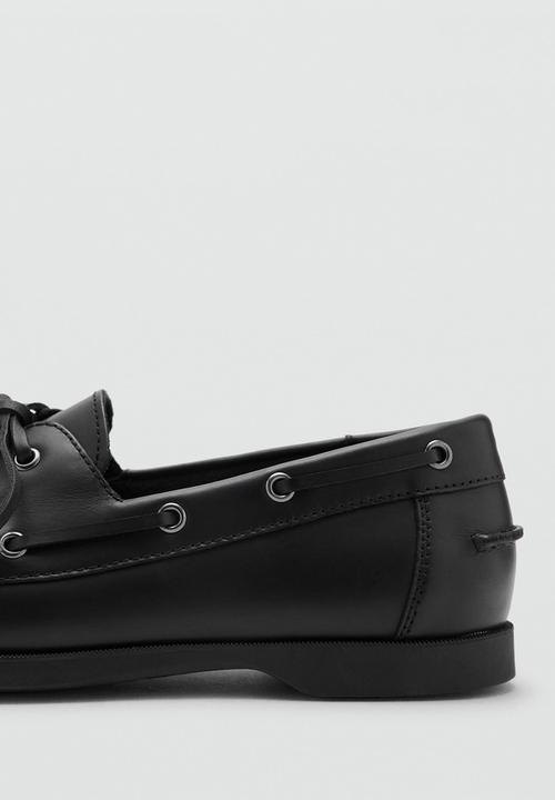 MANGO - Nautic loafer - black