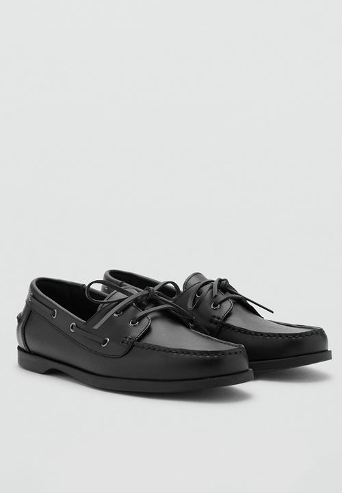 MANGO - Nautic loafer - black