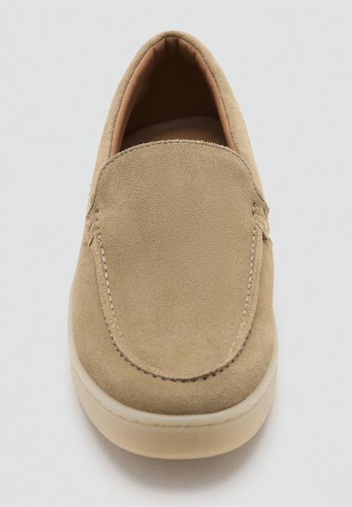 MANGO - Easy loafer - sand