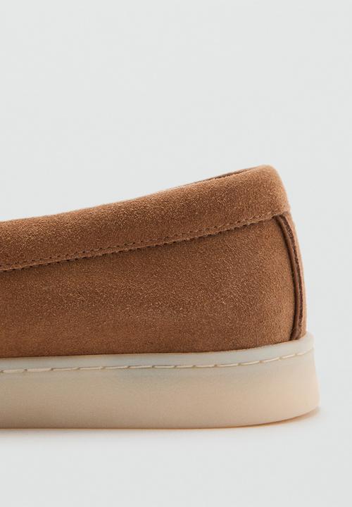 MANGO - Easy loafer - dark brown