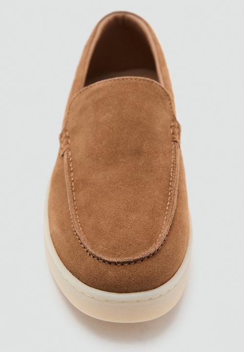 MANGO - Easy loafer - dark brown